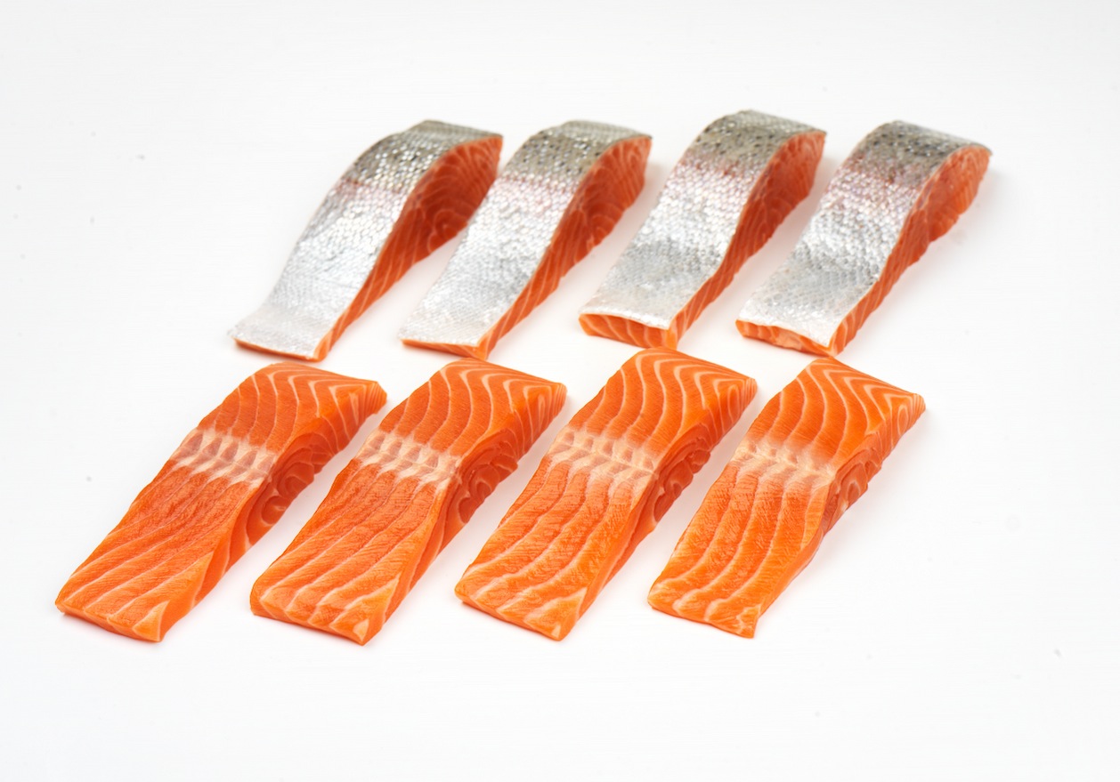 Salmon and Trout portion without package Salmon and Trout portion without package