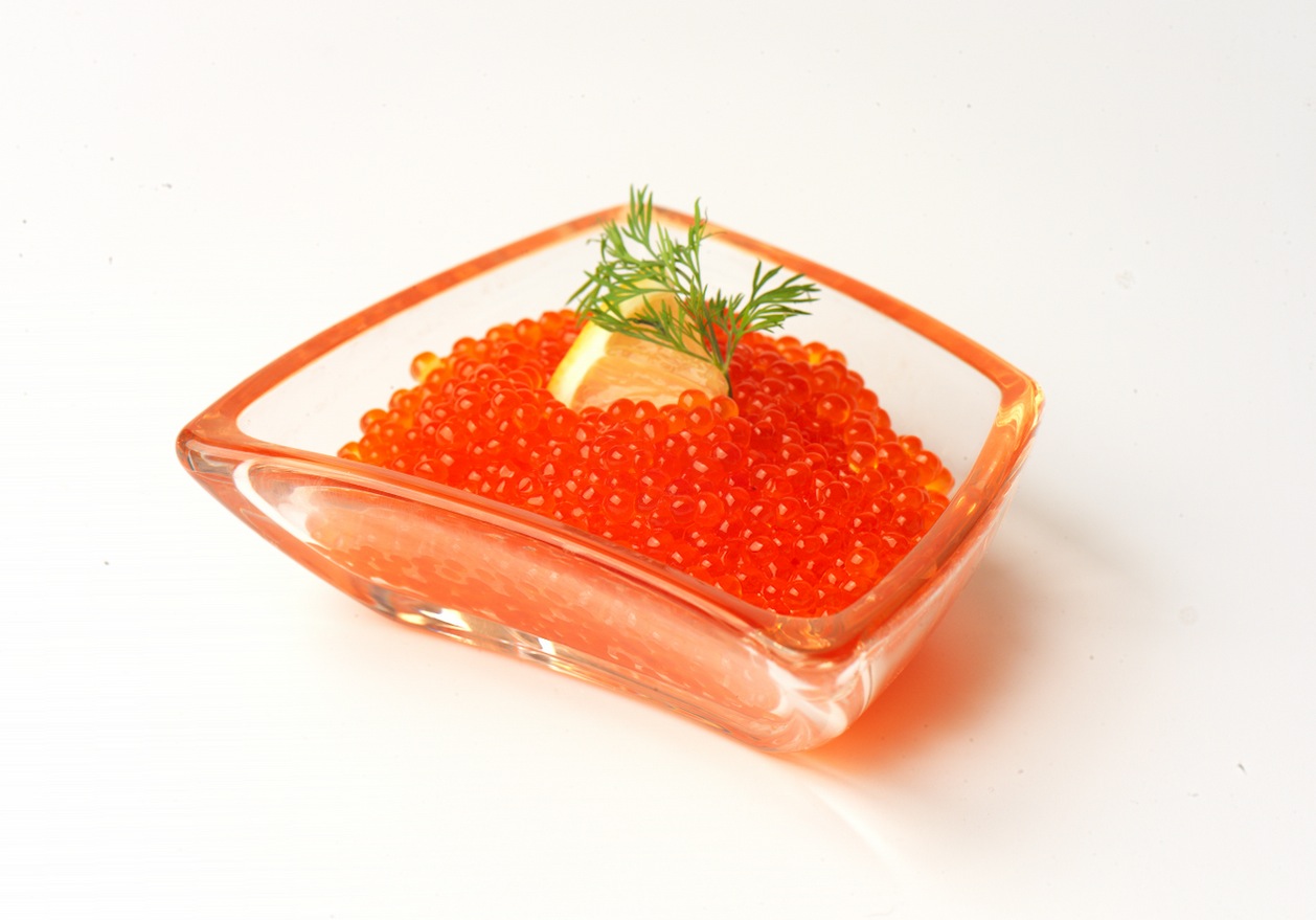 Salmon and Trout caviar